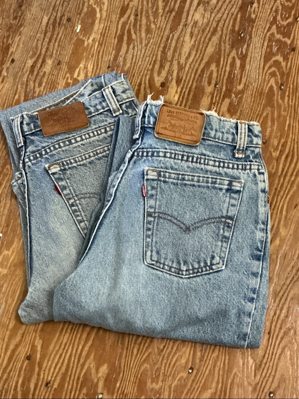 Vintage Levi’s 531 Ultra High Rise Jeans, size 30 x 2 pairs